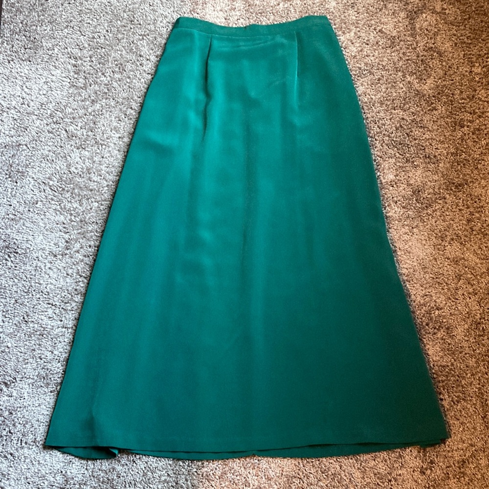 S.G. Sport Green Midi Skirt